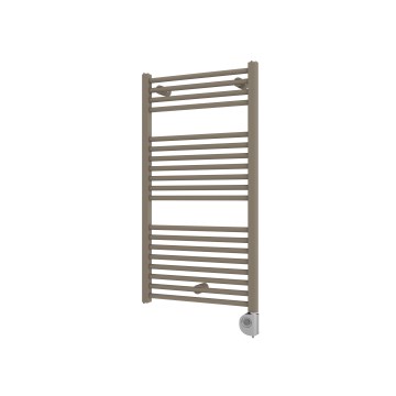 Vertaduro - vannas istabas radiators ar termostatu DENISE, 400 W, 94 x 50 cm, taupe