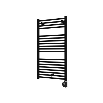 Vertaduro - Vannas istabas radiators ar termostatu DENISE 400W 94x50 cm melns