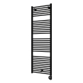 Vertaduro - Vannas istabas radiators ar termostatu DENISE 600W 154x50 cm melns