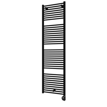 Vertaduro - Vannas istabas radiators ar termostatu DENISE 800W 178x50 cm melns