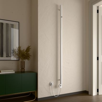 Vertaduro - Vannas istabas radiators ar termostatu ERDA 400W 180x5 cm balts
