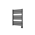 Vertaduro - Vannas istabas radiators ar termostatu LUCY 400W 73x50 cm antracīts