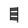 Vertaduro - Vannas istabas radiators ar termostatu LUCY 400W 73x50 cm melns