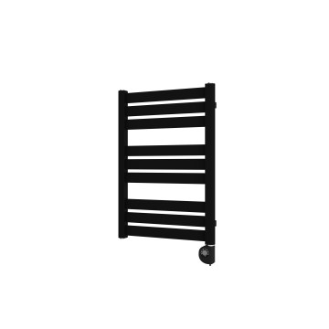 Vertaduro - Vannas istabas radiators ar termostatu LUCY 400W 73x50 cm melns