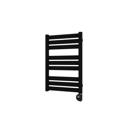 Vertaduro - Vannas istabas radiators ar termostatu LUCY 400W 73x50 cm melns
