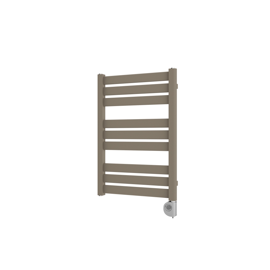 Vertaduro - Vannas istabas radiators ar termostatu LUCY 400W 73x50 cm taupe