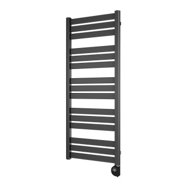 Vertaduro - Vannas istabas radiators ar termostatu LUCY 600W 125x50 cm antracīts