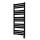 Vertaduro - Vannas istabas radiators ar termostatu LUCY 600W 125x50 cm melns