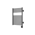 Vertaduro - vannas istabas radiators ar termostatu MEG 400 W 78 x 50 cm antracīts