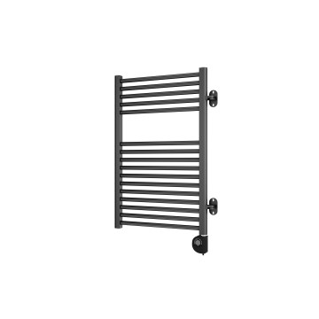 Vertaduro - vannas istabas radiators ar termostatu MEG 400 W 78 x 50 cm antracīts