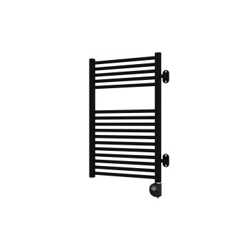 Vertaduro - Vannas istabas radiators ar termostatu MEG 400W 78x50 cm melns