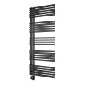 Vertaduro - Vannas istabas radiators ar termostatu MICHELLE 600W 129x50 cm antracīts