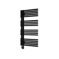 Vertaduro - Vannas istabas radiators ar termostatu MICHELLE 600W 97x50 cm melns