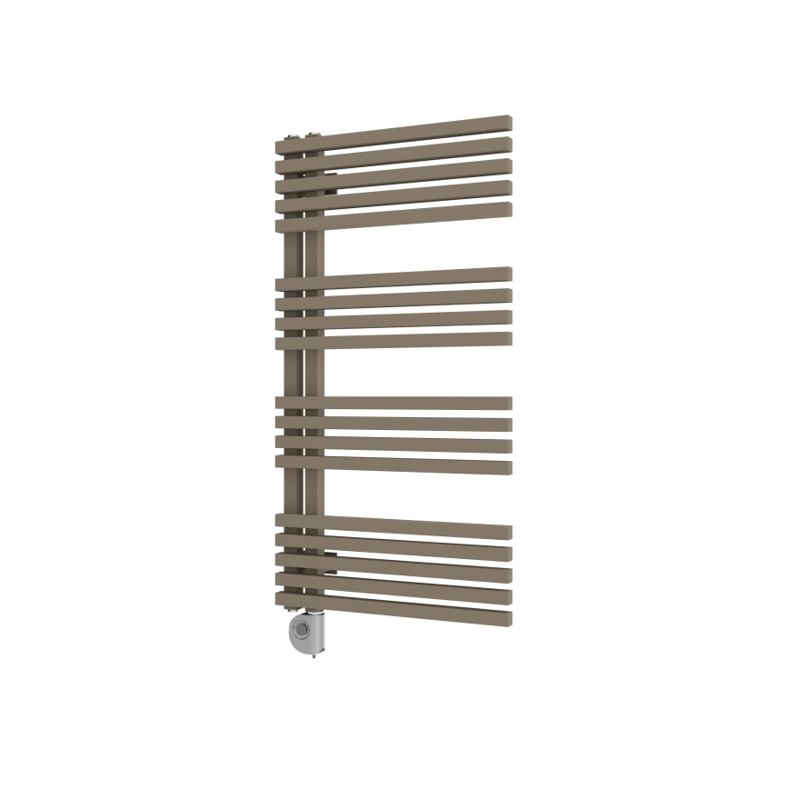Vertaduro - Vannas istabas radiators ar termostatu MICHELLE 600W 97x50 cm taupe