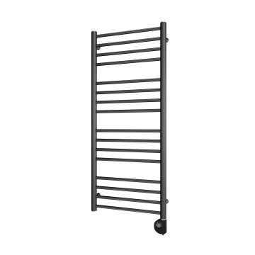 Vertaduro - vannas istabas radiators ar termostatu SIMONE 400W 114x50 cm antracīta krāsa