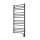 Vertaduro - vannas istabas radiators ar termostatu SIMONE 400W 114x50 cm antracīta krāsa