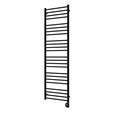 Vertaduro - Vannas istabas radiators ar termostatu SIMONE 600 W 174 x 50 cm melns