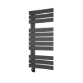 Vertaduro - Vannas istabas radiators ar termostatu ZIVA 500W 109x50 cm antracīts