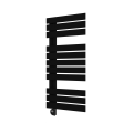 Vertaduro - Vannas istabas radiators ar termostatu ZIVA 500W 109x50 cm melns