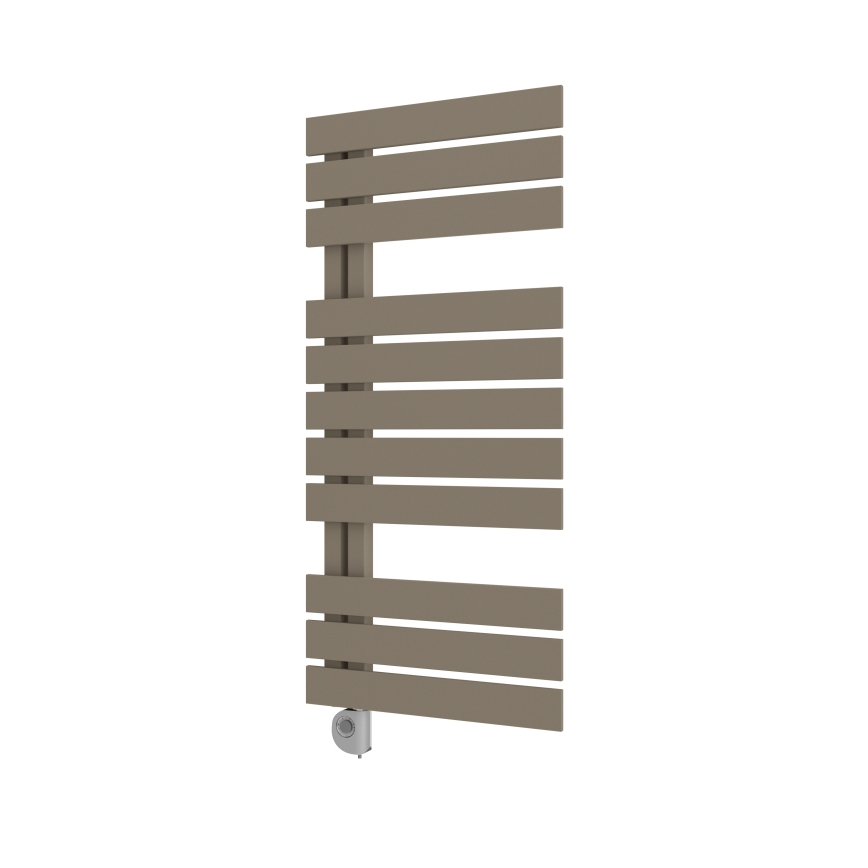 Vertaduro - Vannas istabas radiators ar termostatu ZIVA 500W 109x50 cm taupe