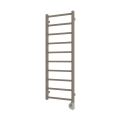 Vertaduro - vannas istabas radiators ar termostatu ZOE, 400 W, 114 x 40 cm, taupe