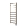 Vertaduro - vannas istabas radiators ar termostatu ZOE, 400 W, 114 x 40 cm, taupe
