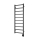 Vertaduro - Vannas istabas radiators ar termostatu ZOE 400W 114x40 cm antracīts