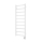 Vertaduro - vannas istabas radiators ar termostatu ZOE 400W 114x40 cm balts
