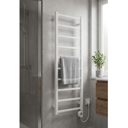 Vertaduro - vannas istabas radiators ar termostatu ZOE 400W 114x40 cm balts