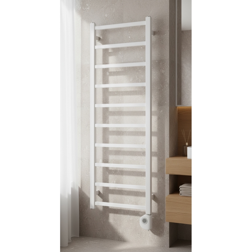 Vertaduro - vannas istabas radiators ar termostatu ZOE 400W 114x40 cm balts