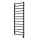 Vertaduro - Vannas istabas radiators ar termostatu ZOE 400W 150x50 cm melns