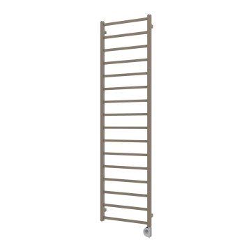 Vertaduro - Vannas istabas radiators ZOE ar termostatu, 400 W, 186x50 cm, taupe