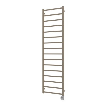 Vertaduro - Vannas istabas radiators ZOE ar termostatu, 400 W, 186x50 cm, taupe