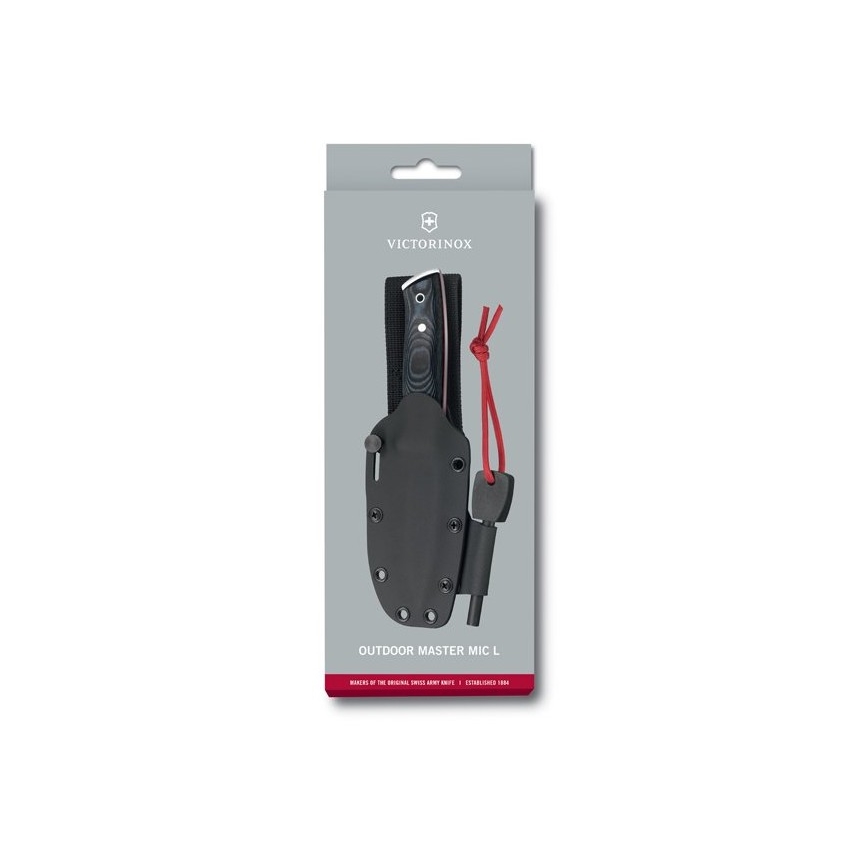 Victorinox - Āra nazis 22 cm melns/hroms