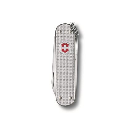 Victorinox - Daudzfunkcionāls kabatas nazis CLASSIC ALOX 5,8 cm/5 funkcijas sudraba