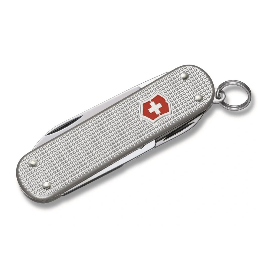 Victorinox - Daudzfunkcionāls kabatas nazis CLASSIC ALOX 5,8 cm/5 funkcijas sudraba