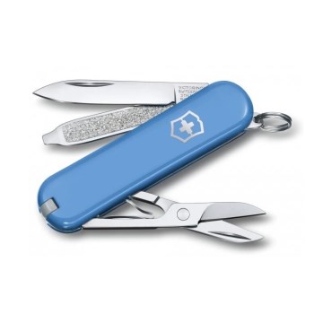 Victorinox - Daudzfunkcionāls kabatas nazis CLASSIC SD 5,8 cm/7 funkcijas gaiši zila