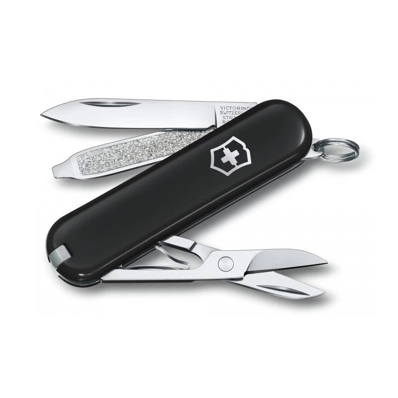 Victorinox - Daudzfunkcionāls kabatas nazis CLASSIC SD 5,8 cm/7 funkcijas melna