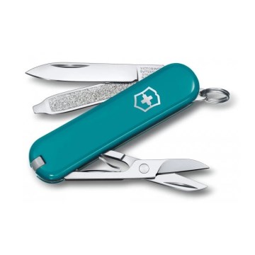 Victorinox - Daudzfunkcionāls kabatas nazis CLASSIC SD 5,8 cm/7 funkcijas tirkīza