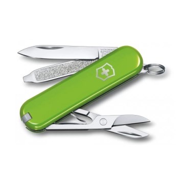 Victorinox - Daudzfunkcionāls kabatas nazis CLASSIC SD 5,8 cm/7 funkcijas zaļa