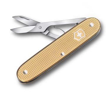 Victorinox - Daudzfunkcionāls kabatas nazis COMPANION X ALOX, 9,3 cm, zelta krāsā
