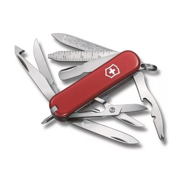 Victorinox - Daudzfunkcionāls kabatas nazis MINICHAMP 5,8 cm/18 funkcijas sarkana