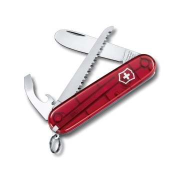 Victorinox - Daudzfunkcionāls kabatas nazis MY FIRST VICTORINOX 8,4 cm/8 funkcijas sarkana