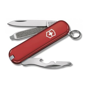 Victorinox - Daudzfunkcionāls kabatas nazis RALLY 5,8 cm/9 funkcijas sarkana