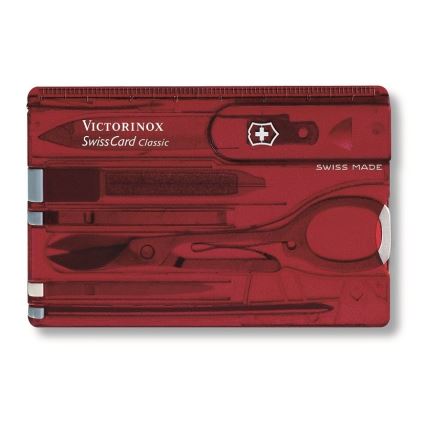 Victorinox - Daudzfunkcionāls komplekts 10 funkcijas sarkans