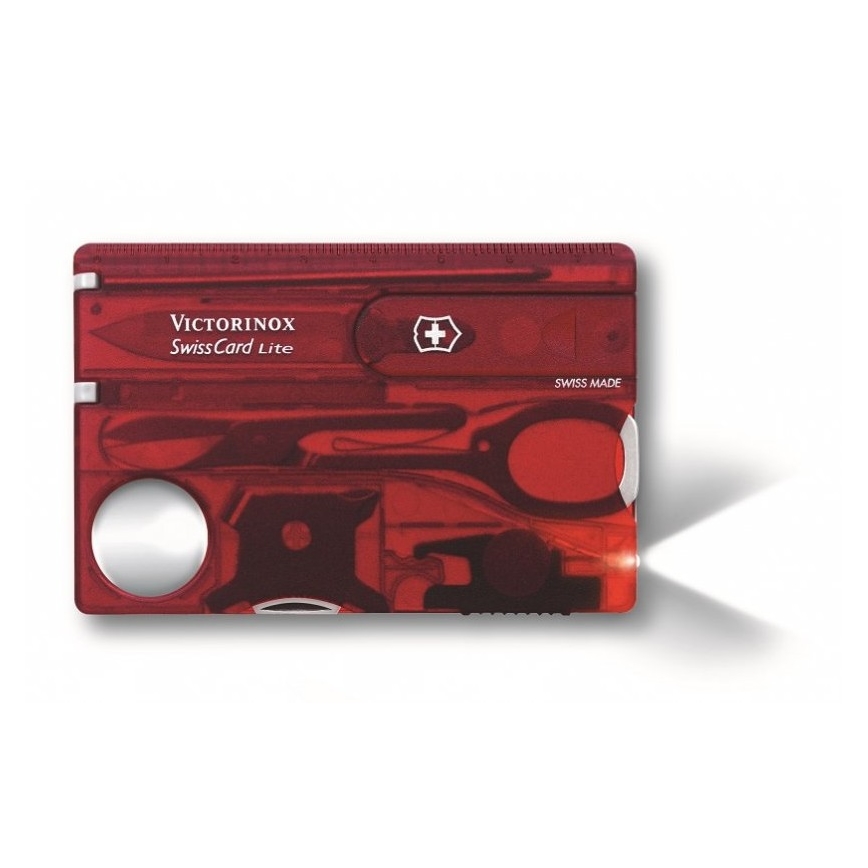 Victorinox - Daudzfunkcionāls komplekts 13 funkcijas sarkans