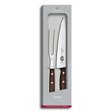 Victorinox - Porciju komplekts WOOD 2 gab. kļava