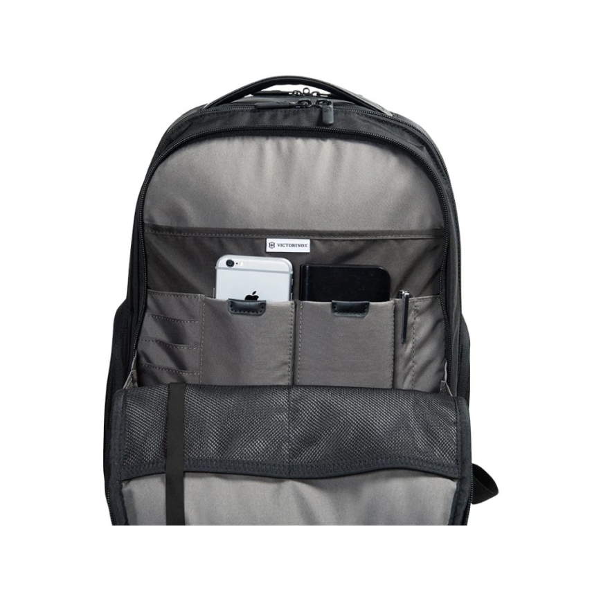Victorinox - Portatīvā datora mugursoma 15,6" Essentials 22 l melna