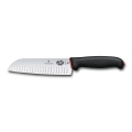 Victorinox - santoku virtuves nazis DUAL GRIP 17 cm melns