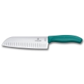 Victorinox - Santoku virtuves nazis SWISS CLASSIC, 17 cm, tirkīzs